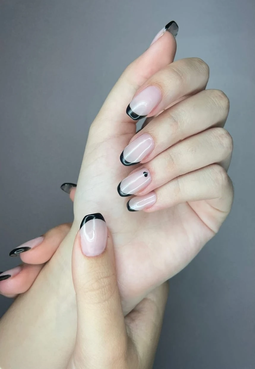 Nail art francesa
