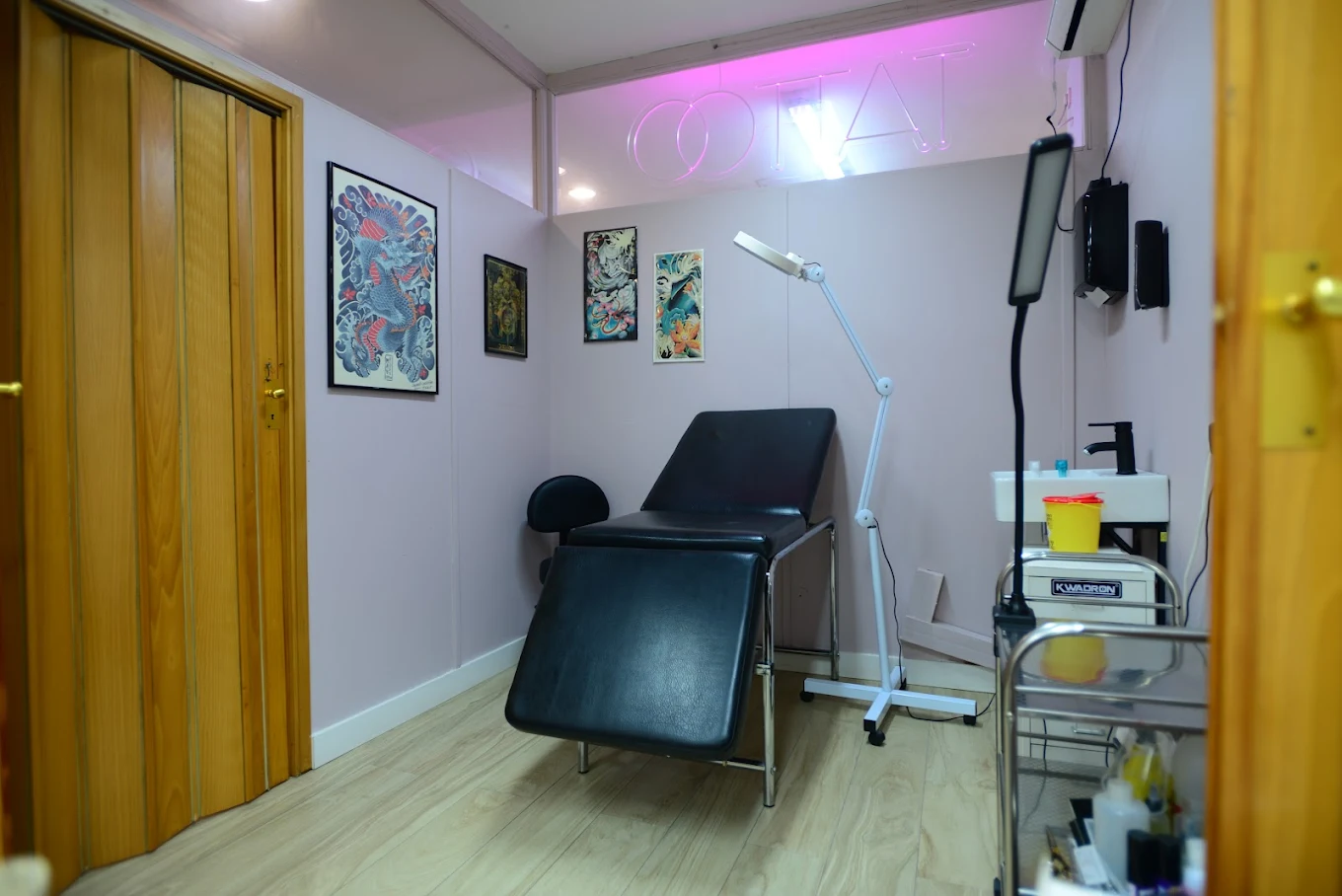 Zona tattoo en Salón Evolution